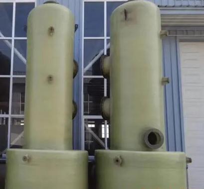 負(fù)壓反吹濾袋玻璃鋼除塵器